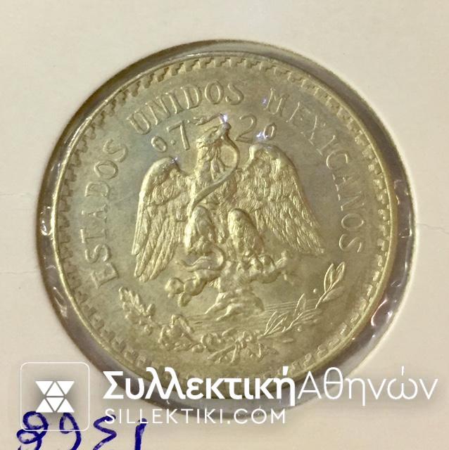 MEXICO 1 Peso 1945 UNC